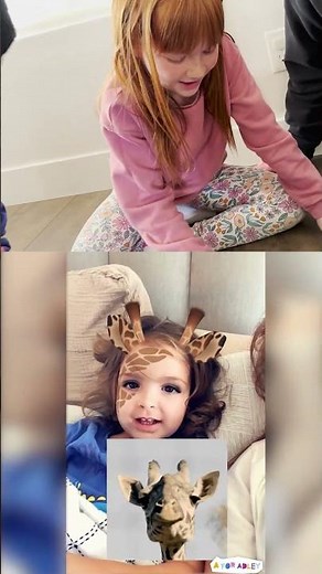 ADLEYS FiRST VLOG EDiT!! adley & dad create a SiLLY video of CRAZY BABY navey & a WiLD GiRAFFE!