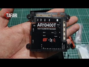 Spektrum RC AR10400T 10-Channel DSMX PowerSafe Telemetry Receiver - UNBOXING