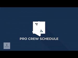 Pro Crew Schedule: Employee-Based Scheduling
