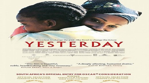 ASA 🎥📽🎬 Yesterday (2004) a film directed by Darrell James Roodt with Leleti Khumalo, Lihle Mvlase, Kenneth Kambule, Harriet Lehabe, Camilla Walkerer