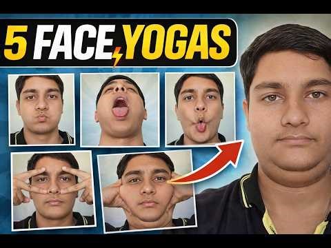 5 Face Yoga Exercises That Can Transform Your Face in 7 Days 😱 (No Gym Needed)
