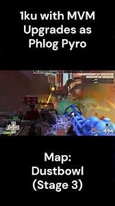 TF2 Engineer Fortress: 1ku with MVM Upgrades - Dustbowl (Attack/Defend) Stage 3 Pyro Clips