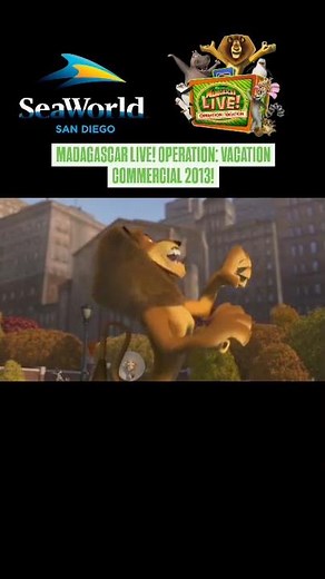 MADAGASCAR LIVE! OPERATION: VACATION COMMERCIAL 2013!