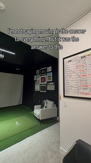 114K views · 379 reactions | Sometimes upgrades are totally worth it! #golfsim #golfsimulator #golfseason #golfproducts #lpga #epsontour #golfhome #golfer #golfswing #golfathome #indoorgolf #indoordrivingrange #golf #foamgolfballs | Dana Fall Golf | Facebook