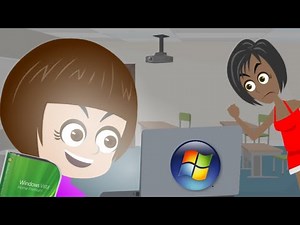 Dora Downgrades The School Computers To Windows Vista | Grounded