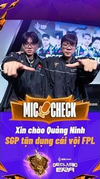 SGP has secured the last ticket to Quang Ninh.