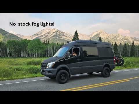 Mercedes Benz Sprinter Van Fog Lights