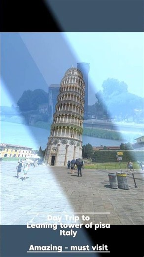 day trip to leaning tower of pisa, Italy #travel #italy