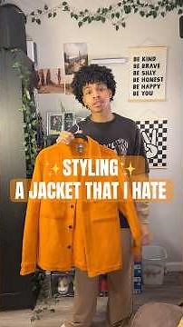 Can I style this ORANGE jacket???#grwm #fashion #fashionstyle #menswear #vintagestyle