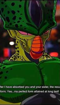 Cell Absorbs Android 17 & 18 #dragonballz #dragonballsuper #shorts