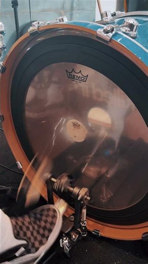 This Kick Drum Sound Is Unreal… Remo SMT Emperor Test #remoheads #drummer #shorts #fyp
