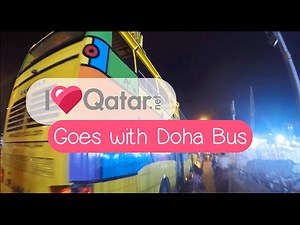 ILQ hops on Doha bus for a night tour of the city!