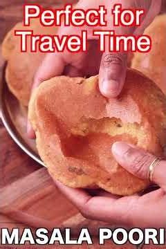 Best Travel Poori | Secret Tips for Crispy Masala Poori Travel Special Poori | No Sabzi Needed!