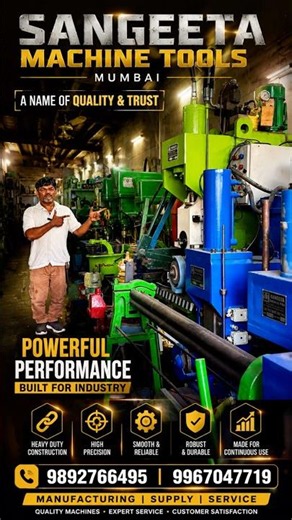 #MachineTools #IndustrialMachines #Mumbai #Engineering #Manufacturing