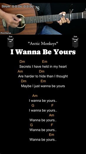 I Wanna Be Yours - Arctic Monkeys | EASY Guitar Tutorial with Chords - Guitar Lessons #guitarlesson