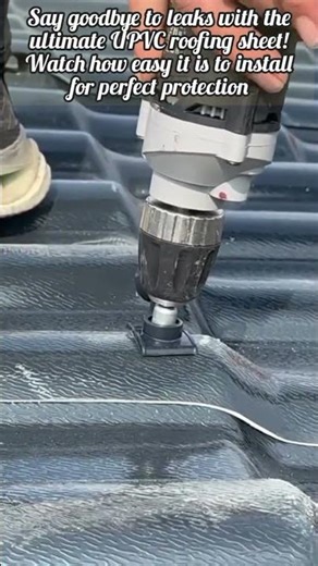 How To Install Durable UPVC Roofing Sheets Fast