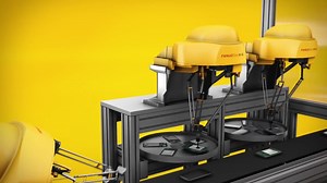 15 reactions | Make the most of limited space with FANUC's M-1iA! This range of ultra-lightweight compact robots is ideal suited for integration into machines, for production lines where space is limited and makes automating difficult tasks including assembly, dispensing, soldering easy. Find out more on the website: https://one.fanuc.eu/11/Delta #FANUC #deltarobots #factoryautomation | FANUC Europe | Facebook