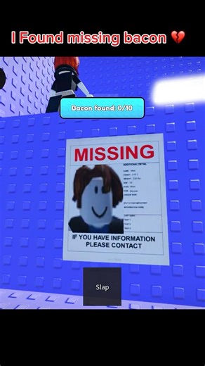 I found missing bacon💔2 #roblox #robloxedit #shorts
