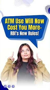 💸 New ATM Charges from May 1, 2025 | RBI's Rule Change Explained!