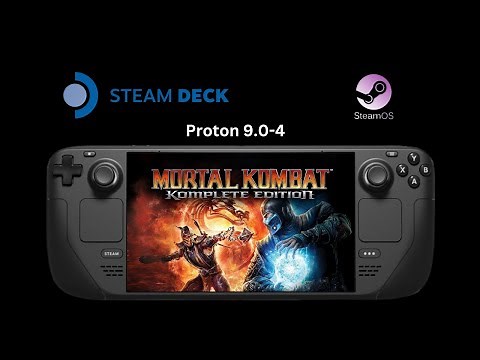 Mortal Kombat Komplete Edition (MK9) - Steam Deck Gameplay