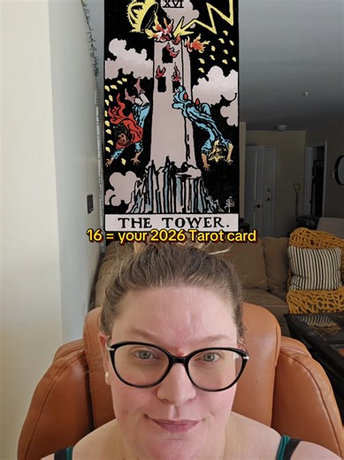 Replying to @anna.really.nz pov: your 2026 tarot card is 16, The Tower #towercard