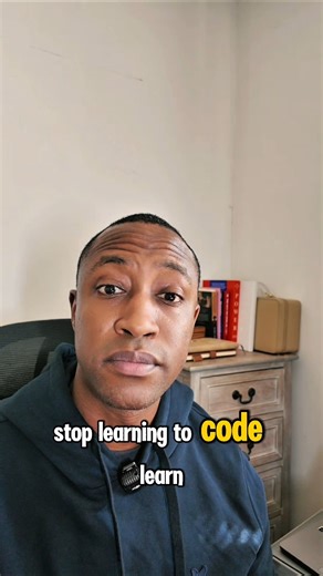 Stop learning to code