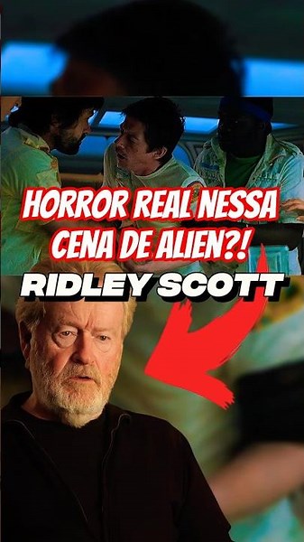 A cena MAIS CHOCANTE de Alien foi real