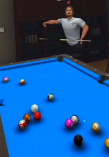 Playin’ Pool In VR 🎱 😌 #miraclepool #pool #vr #meta #billards