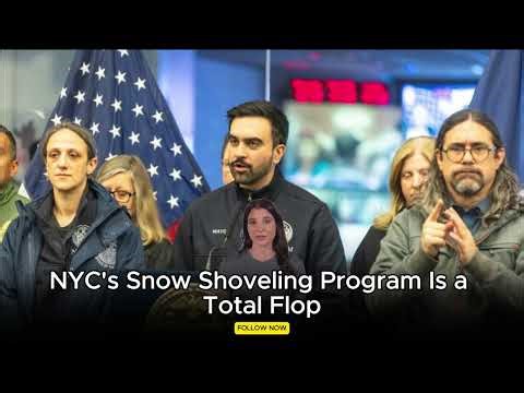 Mamdani admin. fails to attract any shovelers for hours at NYC site
