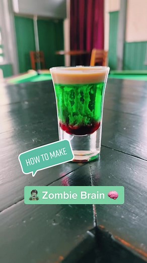 How to Make Zombie Brain Shot: Step-by-Step Recipe