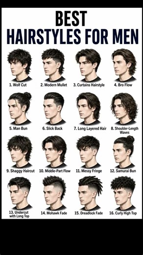 Best Long Hairstyles for Men 2026 | #shorts #hairstyle
