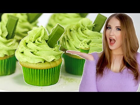 How to Make Matcha Cupcakes! Green Tea Cupcakes Recipe