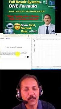 AI Builds FULL RESULT System in ONE Formula Excel No Need to Learn Formulas Just Ask AI & Copy Paste