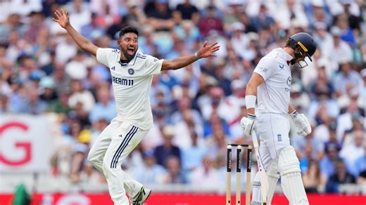 Siraj earns praise for fiery Oval spell: His heart is bigger than anyone else's