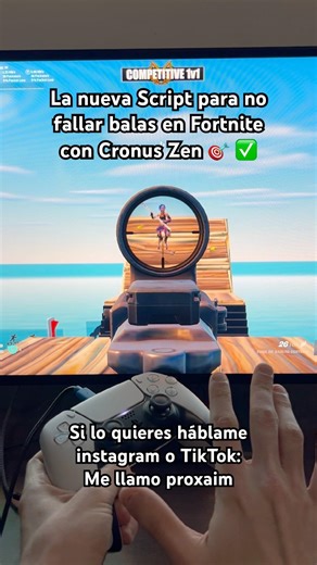 🎯 AIMBOT FORTNITE CRONUS ZEN ✅ Nueva script para ps5 Xbox pc mejor configuración y sensibilidad