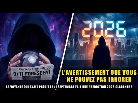 La voyante qui avait prédit le 11 septembre lance un avertissement terrifiant pour 2026 !