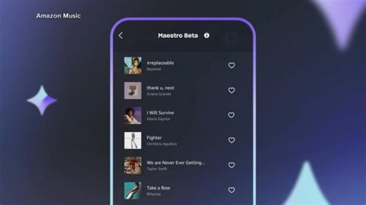 Amazon music introduces AI playlists with Maestro feature