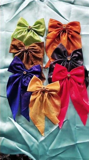 heir bow/ heir bow make at home. butiful heir bow..