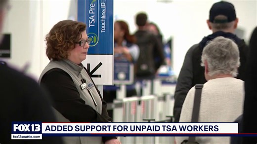 Sea-Tac community supports unpaid TSA workers during shutdown