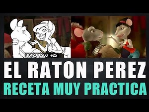 EL RATON PEREZ 2 - Receta para hacer una escena de Animación 3d en el Mundo Real