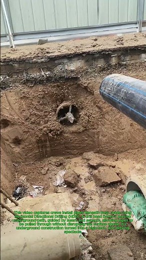 Under Road Penetration Pipe Drilling Process: Horizontal Directional Drilling in Precision