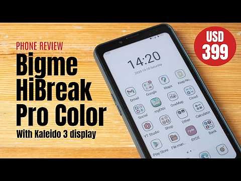 Bigme Hibreak Pro Color (review)