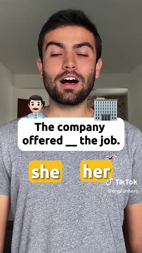 Understanding 'She' vs. 'Her' in English | Grammar Lesson