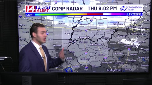 Some snow showers overnight, bitter cold weekend! | 14 NEWS