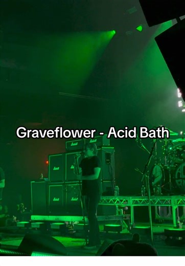 Graveflower by Acid Bath tour 2026…. One of my favorite songs @AcidBath.Official #acidbathband #sludge #metal #sludgemetal #concert