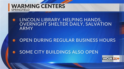 Where to warm up this winter in Central Illinois