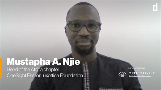 Hear from OneSight's Mustapha A. Njie on the vision care needs in Africa, and how the foundation is working to address them through its Vision Care Entrepreneur (Eye Rafiki) Model. #Sponsored by OneSight EssilorLuxottica Foundation #seemorebemore #visionforall #onesightessilorluxotticafoundation | Devex