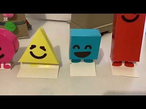 My I am a shape stop motions (took hours)