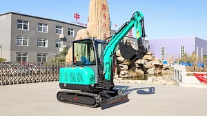 HW26 High Quality Chinese Crawler Excavator Green Micro Small Mini Excavator
