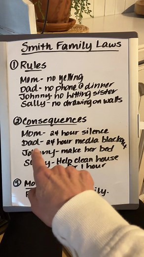 Behaviour Board Poster in High Traffic Areas | Parenting Tips